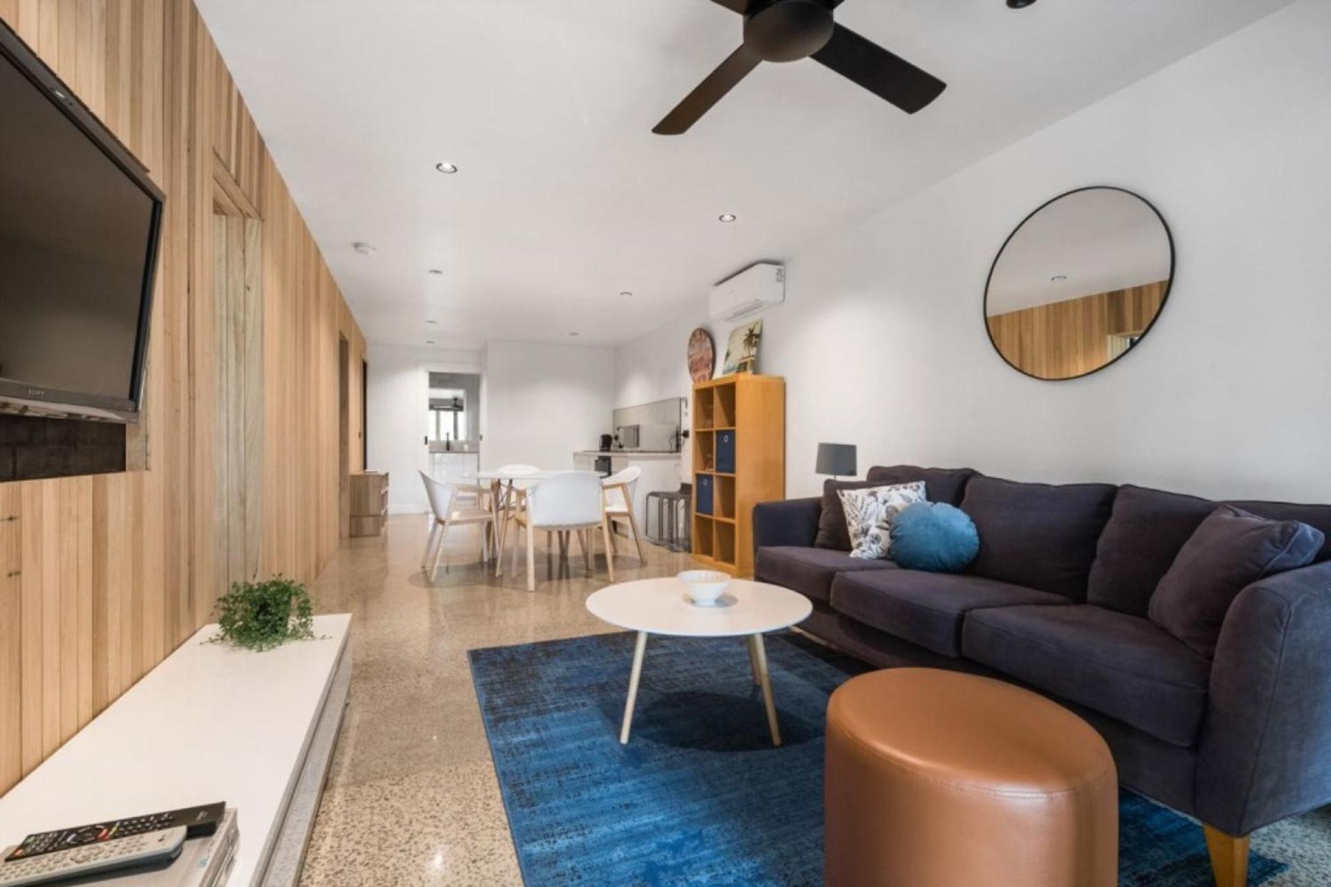 Chic Beach Studio Apartment Rye Luaran gambar